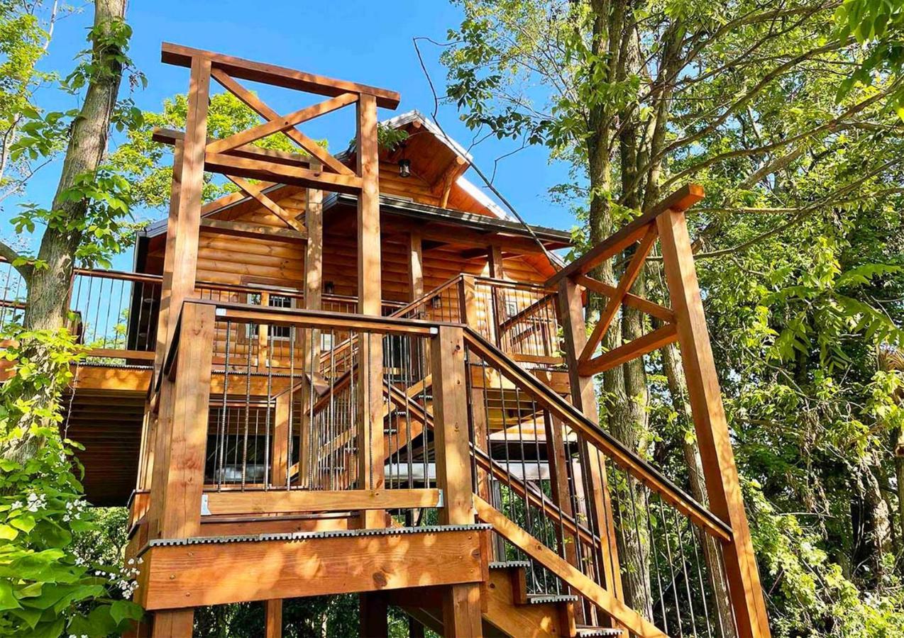 Cricket Hill Treehouse By Amish Country Lodging Миллерсберг Экстерьер фото